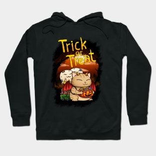 Halloween Cat Trick or Treat Hoodie